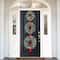 18", 22", & 26" Triple Wreath Door Décor Piece With Warm White Twinkle LED Lights